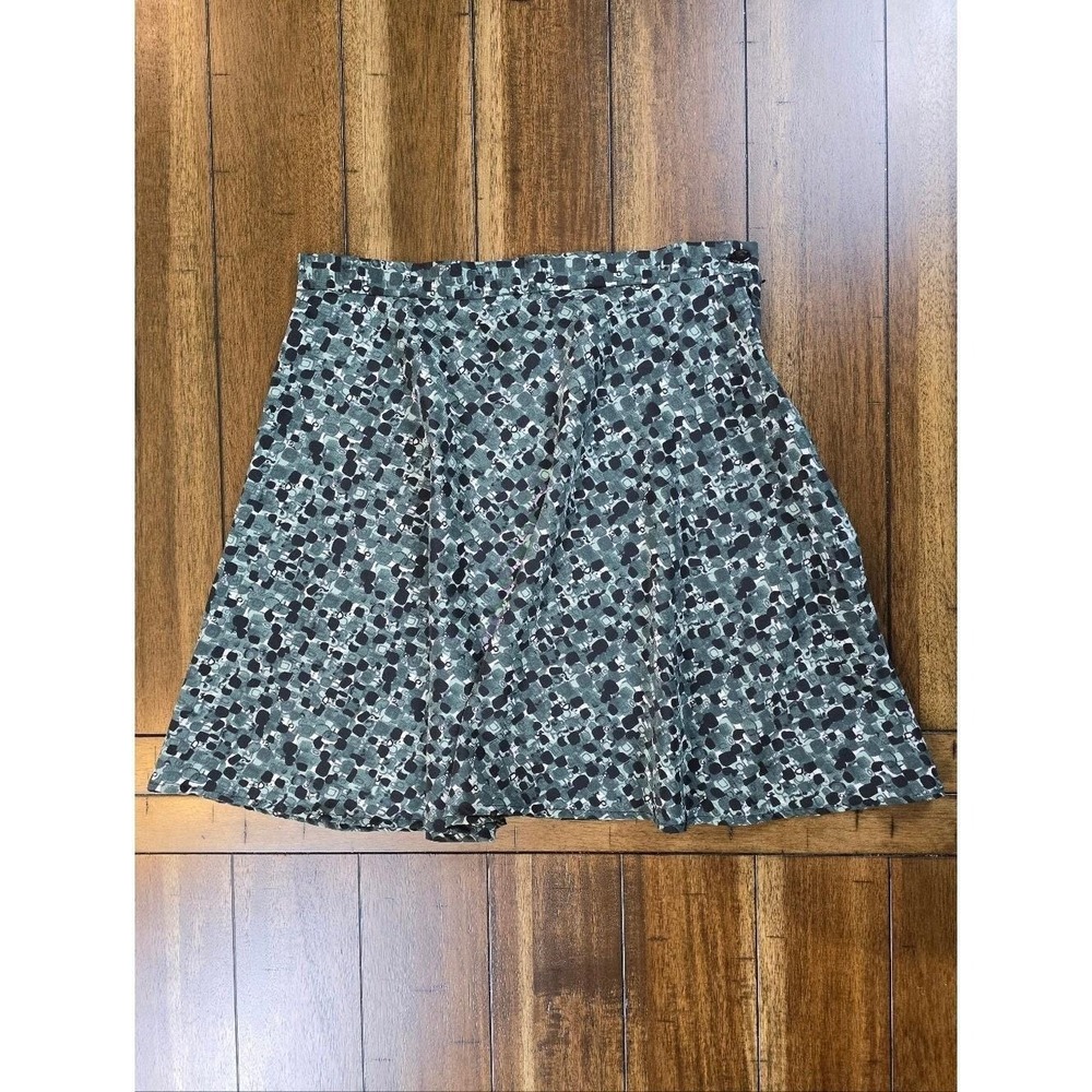 Retro Lightweight High-Waist Casual A-Line Mini Skirt Size Small
